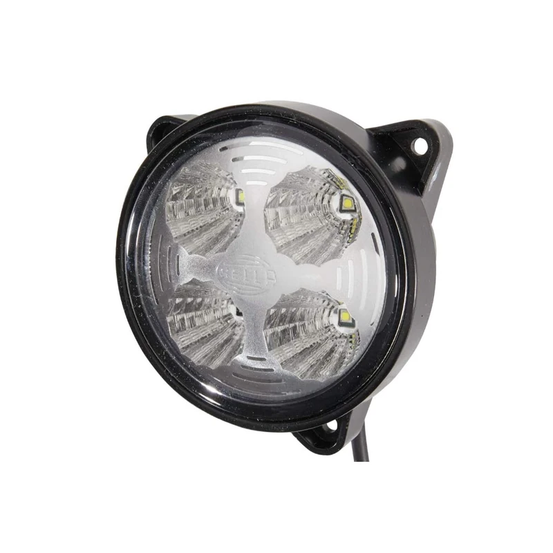 HELLA 1G0 996 376-141 LED-Worklight - Modul 70 Gen. III - 24/12V - 800lm - Fitting/Screw Connection - Three-point mounting - Short distance lighting - Cable: 1500mm - Plug: AMP