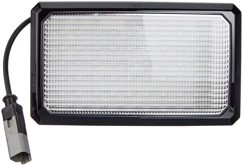 HELLA 1GD 996 193-071 LED-Worklight - Flat Beam 1000 - 24/12V - 1100lm - mounting/Screw Connection - Vertical - Surface Lighting - Cable: 250mm - Plug: DEUTSCH plug