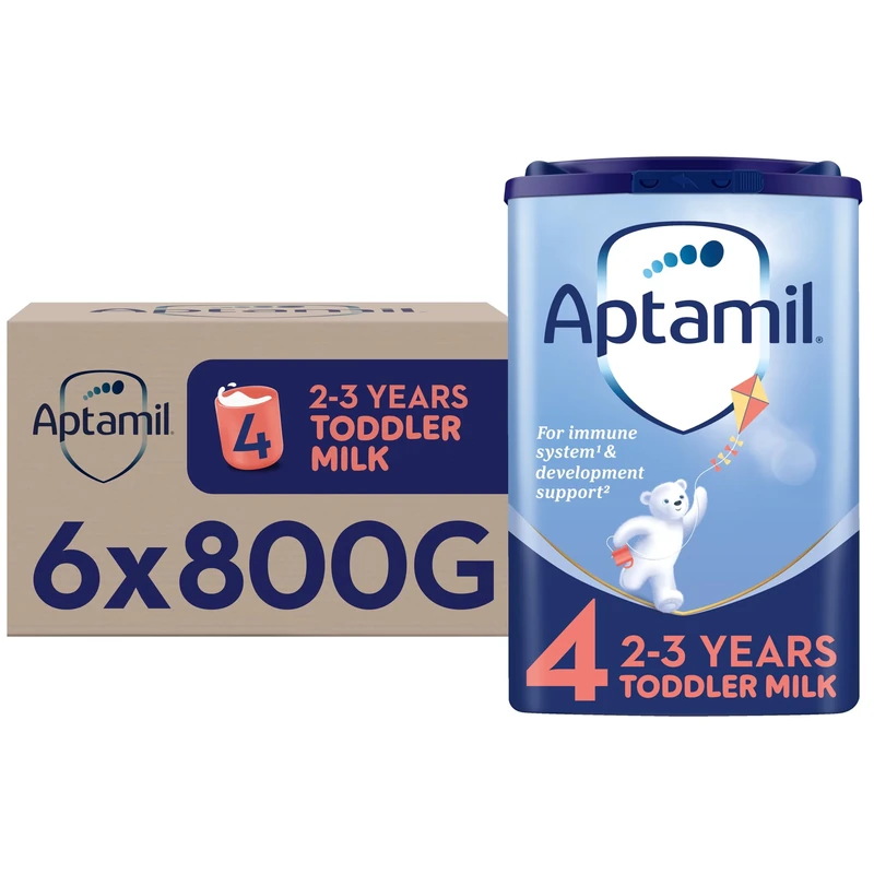 Aptamil 4 Growing Up Milk Powder 800 g (Pack of 6)
