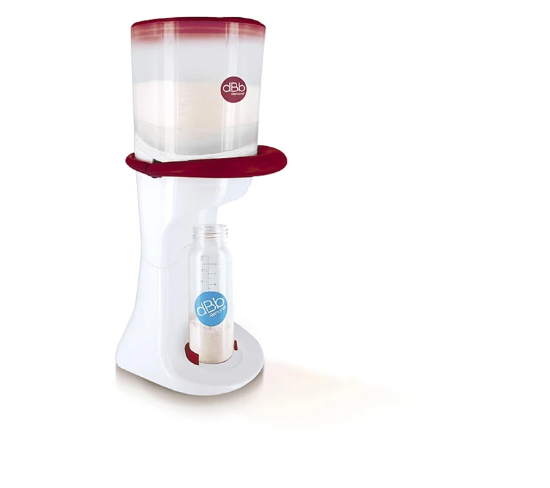 dBb Remond Dbb Dose Milk Powder Dispenser - White/Marsala