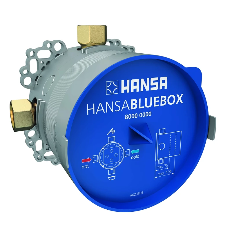 Hansa 459391 Flush-Mounted Grundheinheit Ablue Box Without Stop Cock