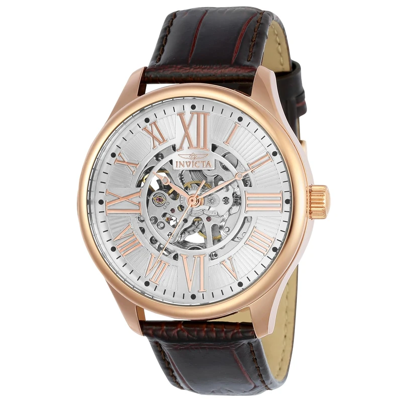 INVICTA Men's Analog Automatic Watch with Leather Strap 22569