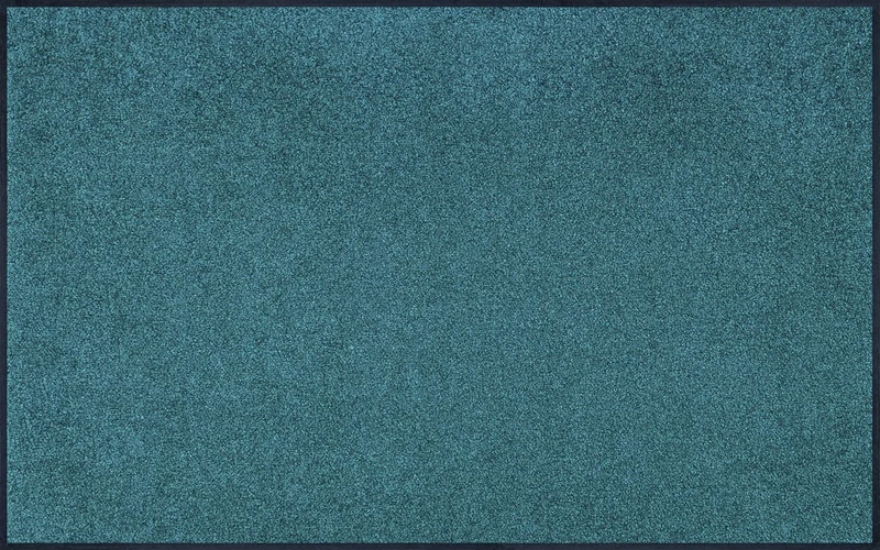 wash+dry Peacock Green Door Mat Acrylic 75 x 120 x 0.7 cm