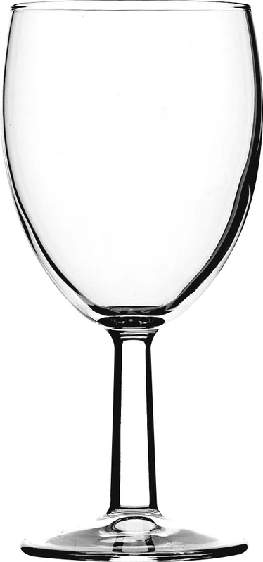 Pasabahce Saxon Wine Glasses, Glass, 7 oz, 48-Piece