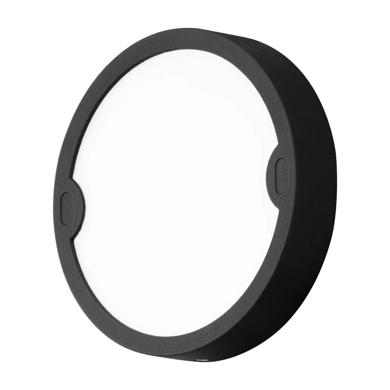 Eglo Alfena-R Wall/Ceiling Light, Die-Cast Aluminium, 10 W, White, Cast Aluminium Plastic, Charcoal 10W 240V