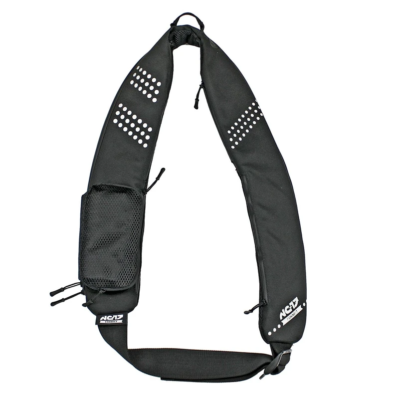 NC-17 Connect Belt Pack - Water-repellent multifunctional unisex bicycle bag / outdoor bag / shoulder bag / Shoulder backpack / crossbag / shoulder strap including numerical lock / cable lock and many practical features