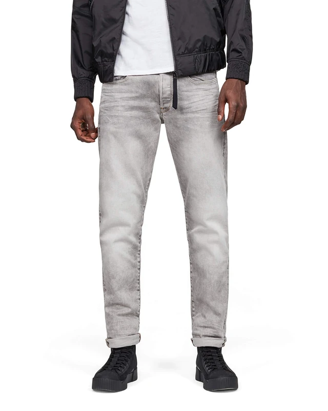 G-STAR Men's 3301 Regular Tapered Jeans, Grey (lt Aged 51003-7607-424), 26W / 32L
