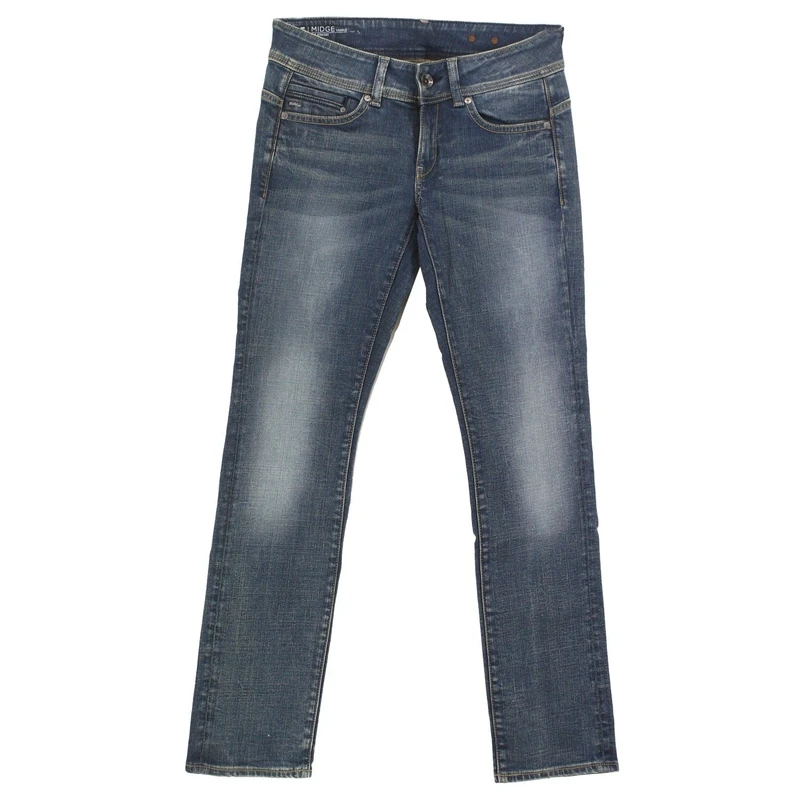 G-STAR Women's Midge Saddle Straight Jeans, Blue (Medium Aged D02153-7859-071), 24W / 32L - Image 1