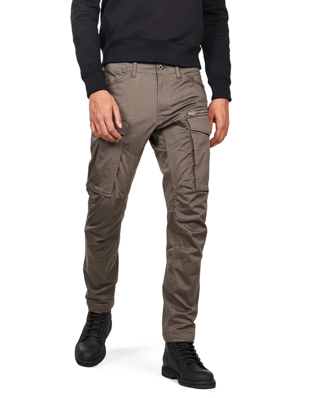G-STAR Men's Rovic Zip 3D Regular Tapered Pants, Khaki, 33W / 32L - Image 1