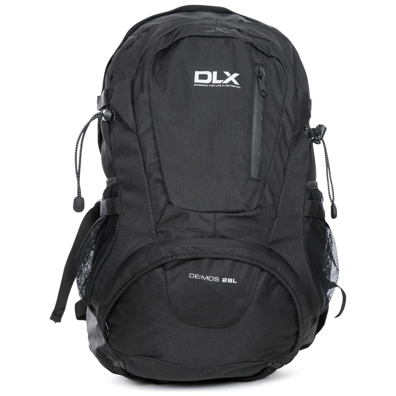 Trespass DLX 28L Hiking Rucksack Black Backpack Deimos