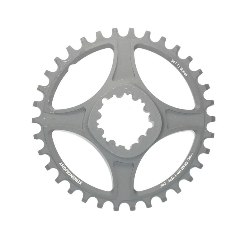 Stronglight MTB Chainring, Grey, 13