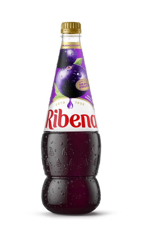 Ribena Blackcurrant Squash 1.5L – Real British Blackcurrants | Rich in Vitamin C | No Artificial Colours or Flavours | 100% Recycled Plastic Bottle