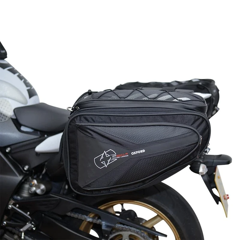 Motorcycle Oxford P60R Lifetime Panniers WP – 60 Litres UK Seller