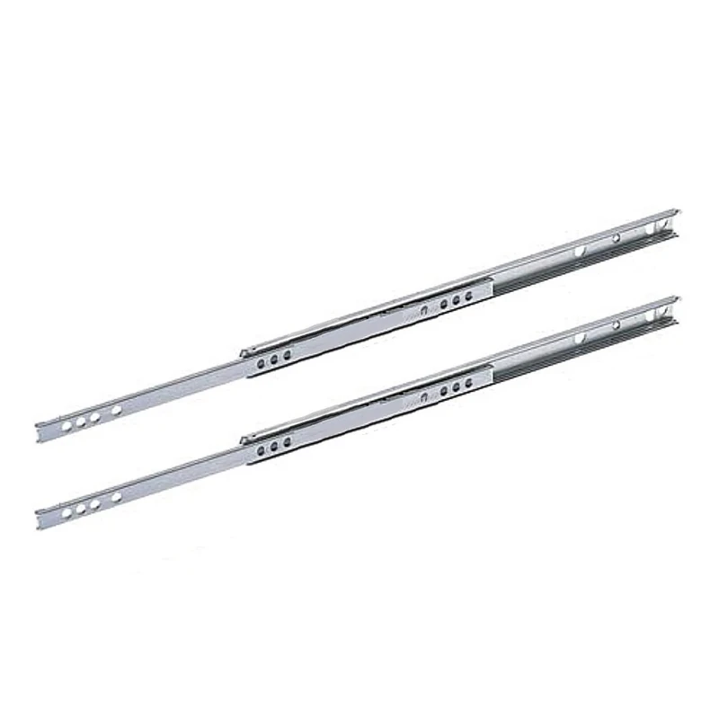 Metal Drawer Runners 17mm x 432mm – 620mm – Suitable Replacement for MFI, IKEA