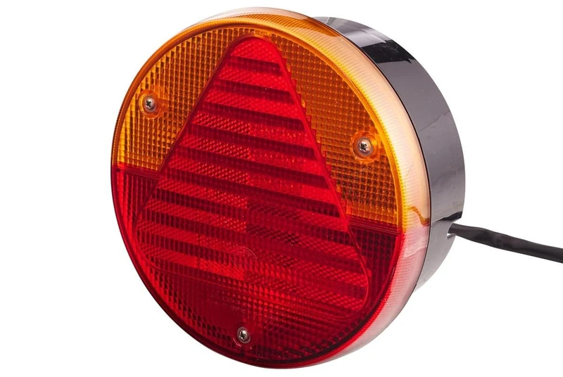 HELLA 2VA 012 497-101 Rearlight - Bulb - 12V - mounting/Bolted - Lens Colour: Red/Yellow - Cable: 800mm - Plug: Blade Terminal Sleeve - left/right - Quantity: 1
