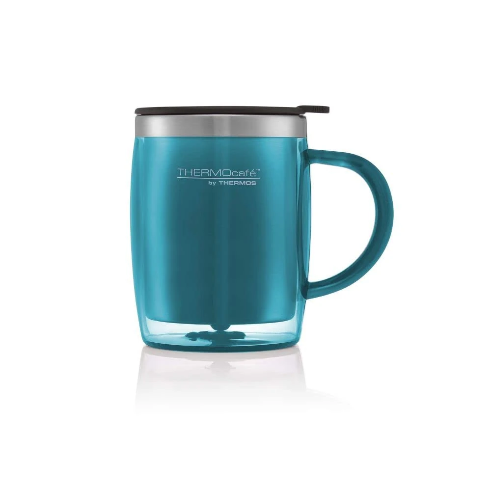 Thermo Cafe , Translucent Desk Mug 450ml Lagoon