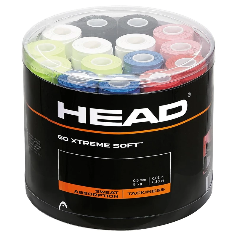 HEAD OVERGRIP XTREME SOFT X60 BOX WHITE