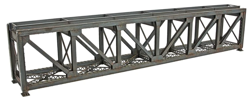 Walthers Cornerstone 933-4520 109' Single Track Railroad Pratt Deck Truss Bridge Kit