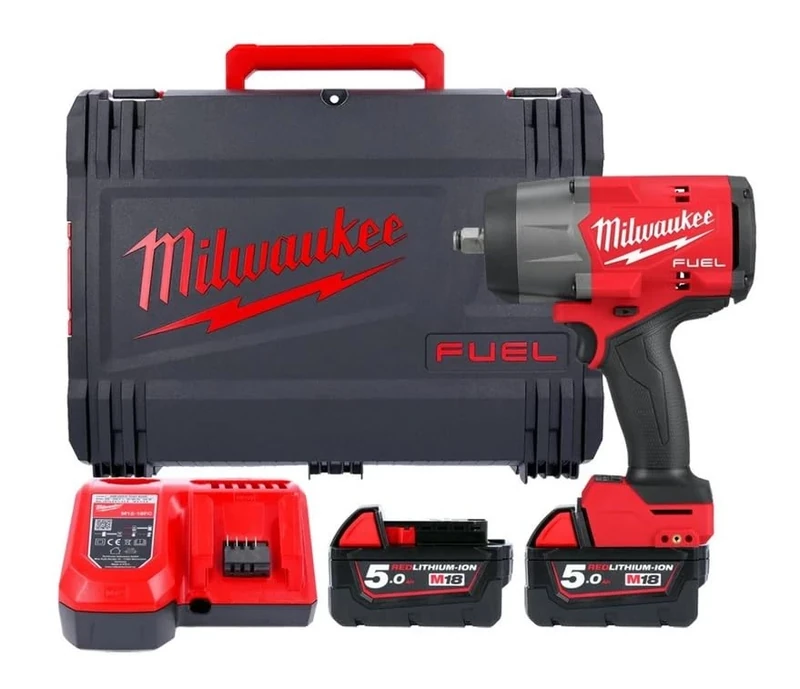 M18 ONEIWF12-502X Fuel™ ONE-Key™ 1/2in FR Impact Wrench 18V 2 x 5.0Ah Li-ion