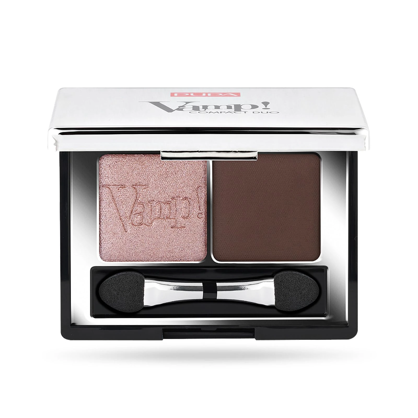 PUPA Milano Vamp! Compact Eyeshadow Duo, Pink Earth 2.2 g