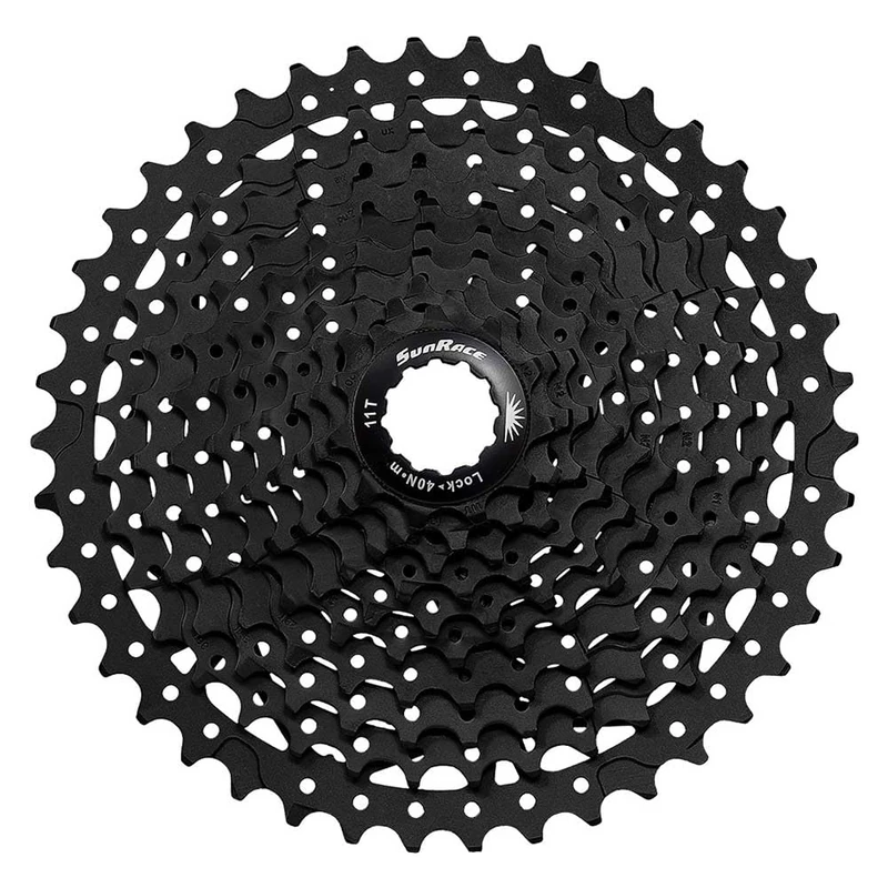 SunRace MS 10-Speed MTB Cassette, Black, HG-Spline, 11-36T