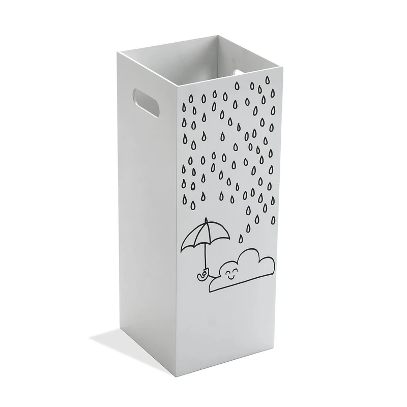 Versa - Umbrella Stand Clouds 53x21x21 cm white
