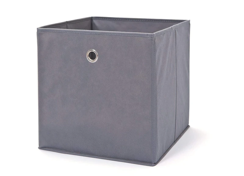 Inter Link Fountain Valley Folding Box, solid wood, Gray, 40 x 190 x 87 cm