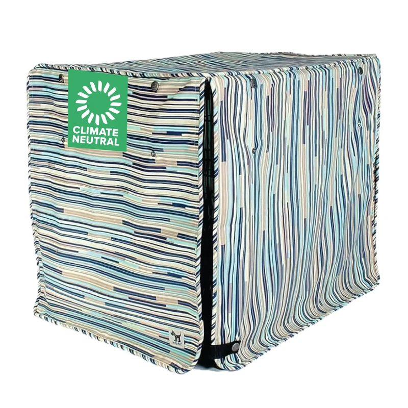 Molly Mutt I Don't Like Mondays 30-inch Dog Crate Cover Medium Kennel Cover Measures 30” x 21” x 24”, Two Panel Doors Roll Up, Made from Machine-Washable 100% Cotton Durable, Breathable & Pre-shrunk