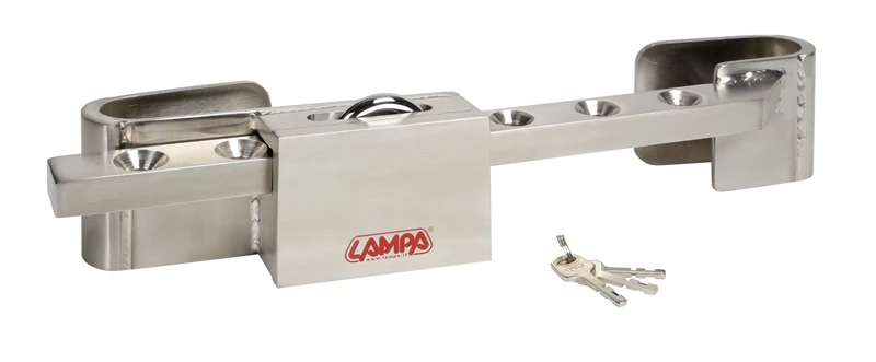 Lampa 98569. Tusk Jumbo Stainless Steel Back Lock BLOCCA Porte