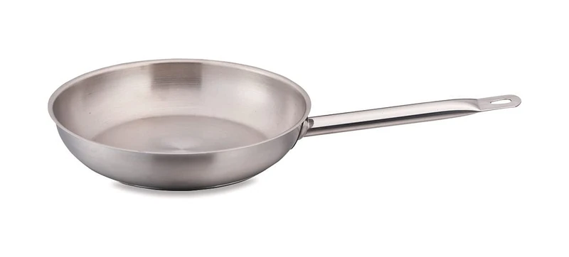 Commichef Plus Superior Blend Stainless Steel Frying Pan, Strong Corrosion Resistance, 28CM, 3.L