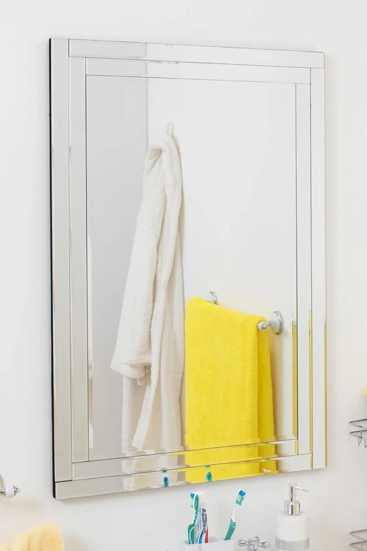 Large Round Aztec Style Starburst Bevelled Venetian Mirror