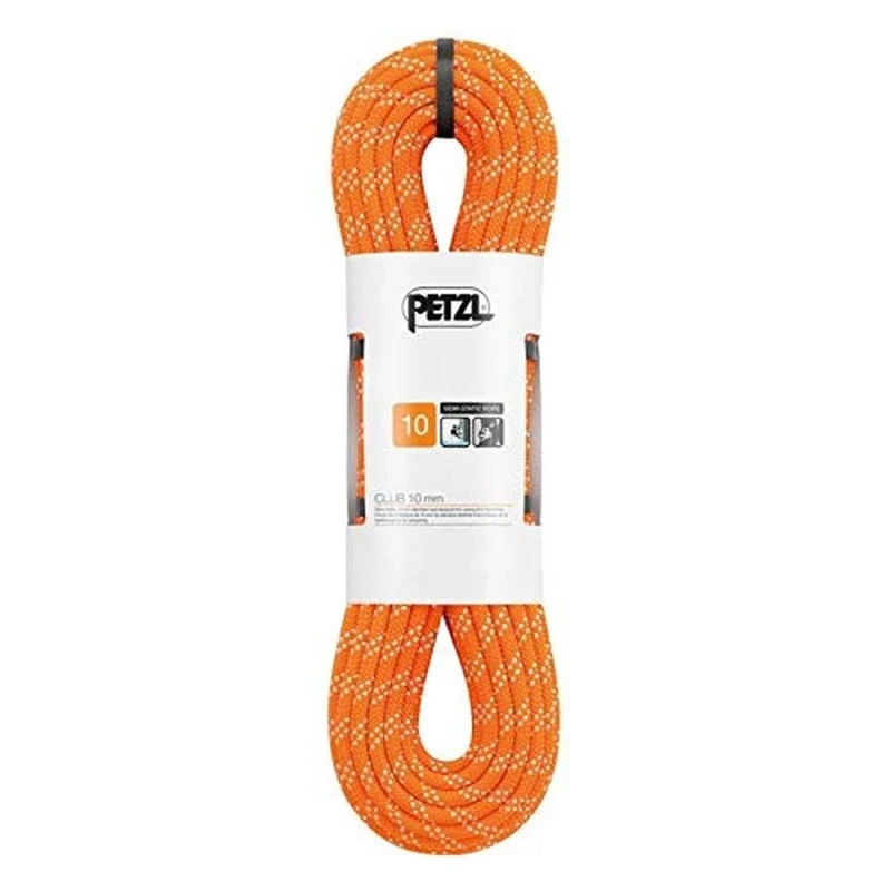Petzl Club Rope 10 mm 40 m Orange Semi-Static Adult Unisex One Size