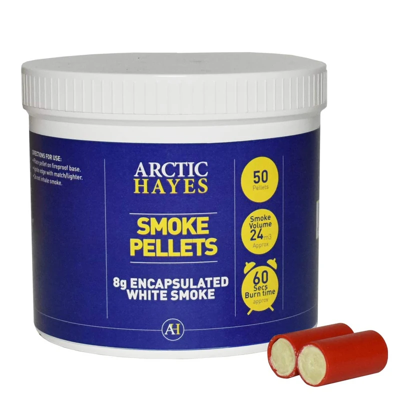 Arctic Hayes PH525 1 x Encapsulated White Smoke 50-Pieces Pellet Tub - Image 1