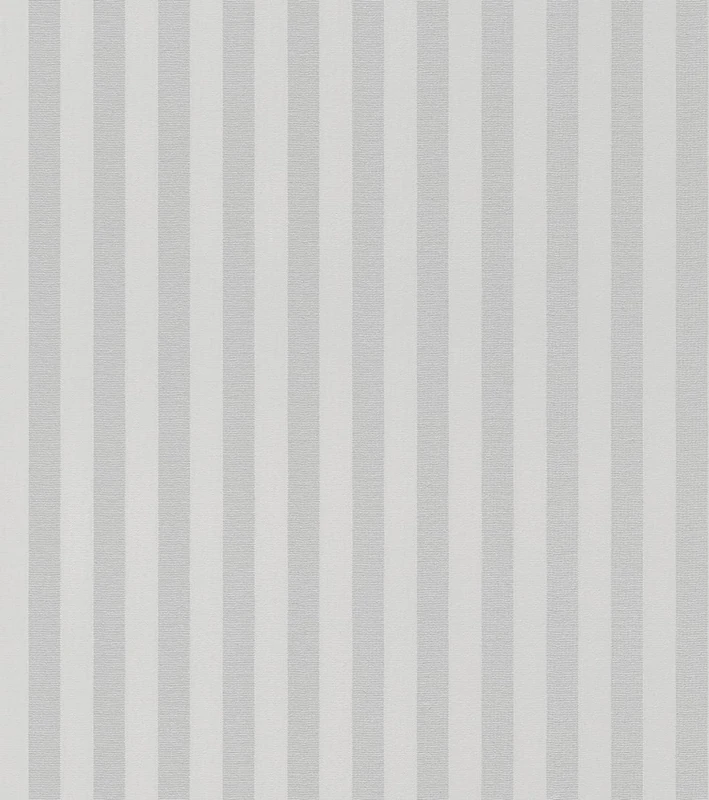 Rasch paperhangings Non Woven Wallpaper (Classic-Chic) White Silver 10,05 m x 0,53 m Trianon XIII 515343