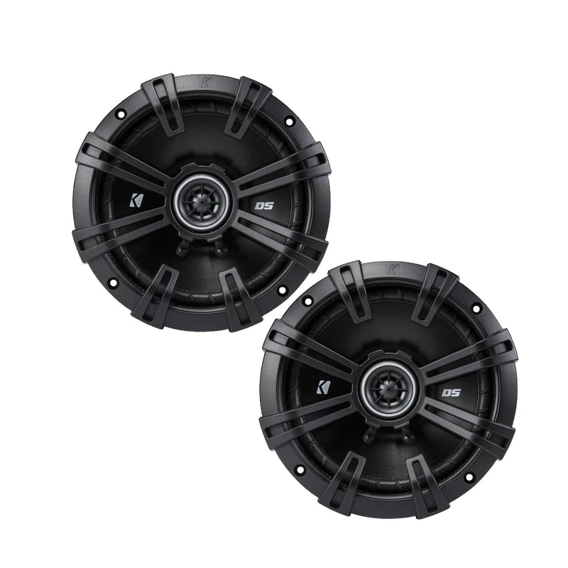 KICKER 43DSC6704 16.5 cm Coax LS Black