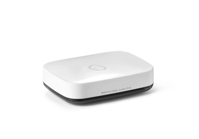 One For All Bluetooth Music Receiver HD - Plug & Play - Streams music wirelessly from smart devices to a Hi-Fi system –With high-end Wolfson DAC - White - SV1820