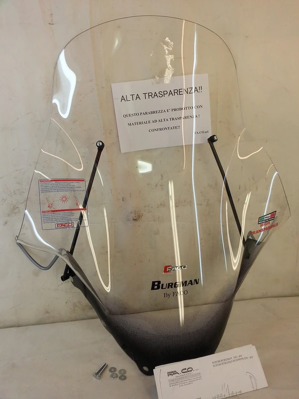FACO Suzuki Burgman Busin Windscreen with Attachments