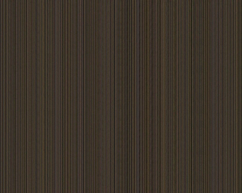 Striped Wallpaper Versace 3 Non-Woven Wallpaper 10.05 m x 0.70 m Black Gold Made in Germany 935254 93525-4