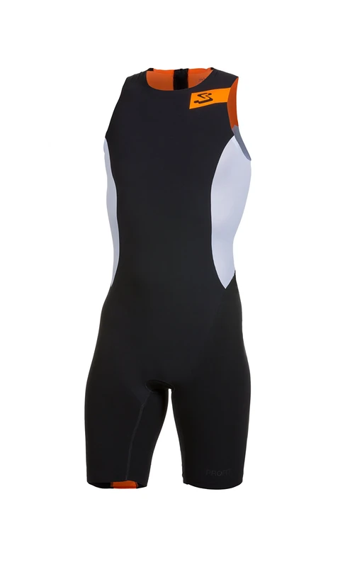 Spiuk Sprint Mens tritraje, Men, Black/Orange, XXL
