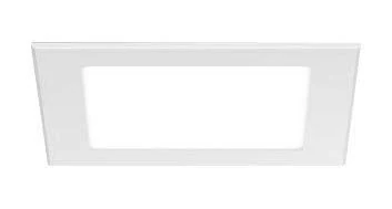 RZB Zimmermann LED Recessed Downlight 901486.002 3000 K 172X172X23 Toledo Flat Downlight Rigid/Swivel 4051859087083