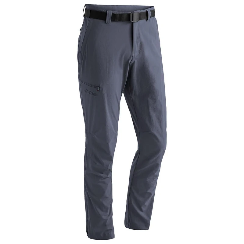 maier sports Men's Torid Slim Hiking Trousers, Slim fit Outdoor Pants, Breathable Trekking Trousers Graphite