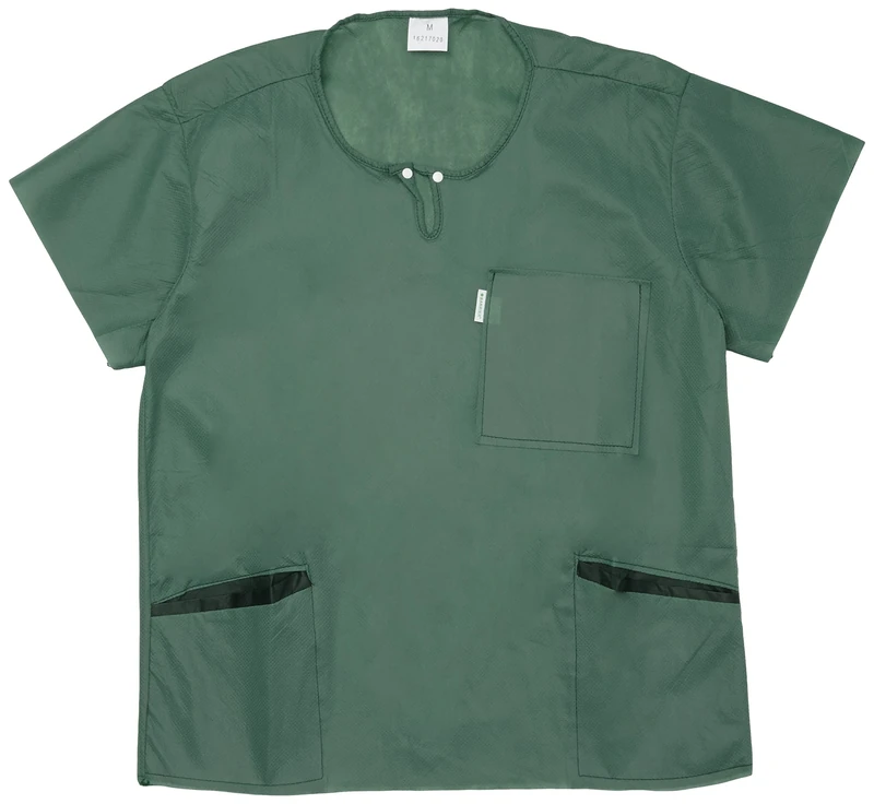Barrier 18620 Scrub Shirt, Medium (Pack of 48)
