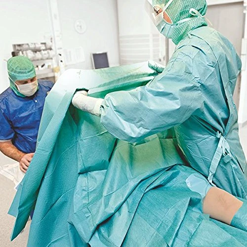 Barrier 706610 Drape, Aperture 100 cm x 125 cm, Adhesive Aperture 11 cm Diameter (Pack of 120)