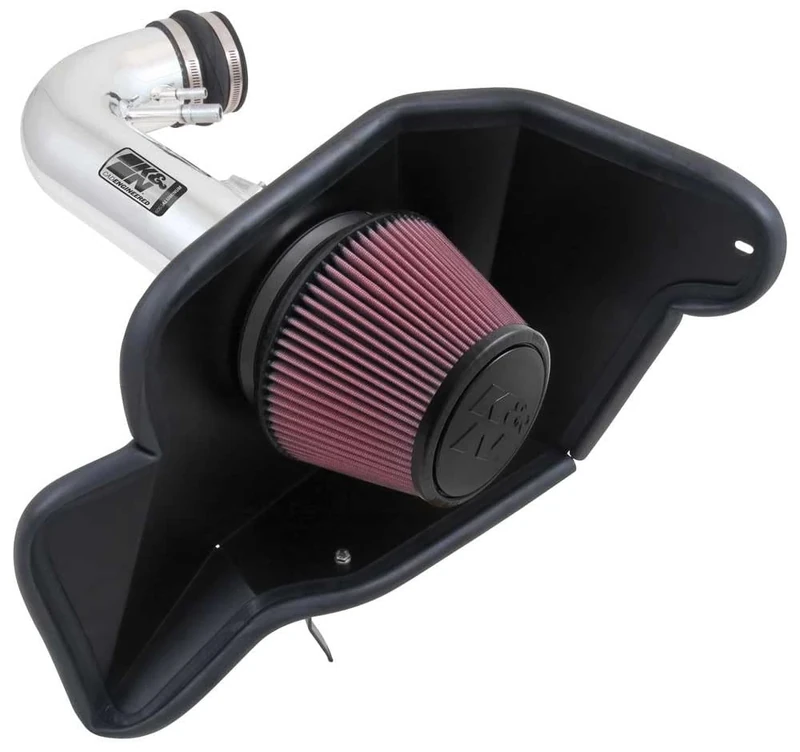 K&N Cold Air Intake Kit: High Performance, Increase Horsepower: Compatible with 2015-2017 FORD (Mustang GT) 69-3535TP