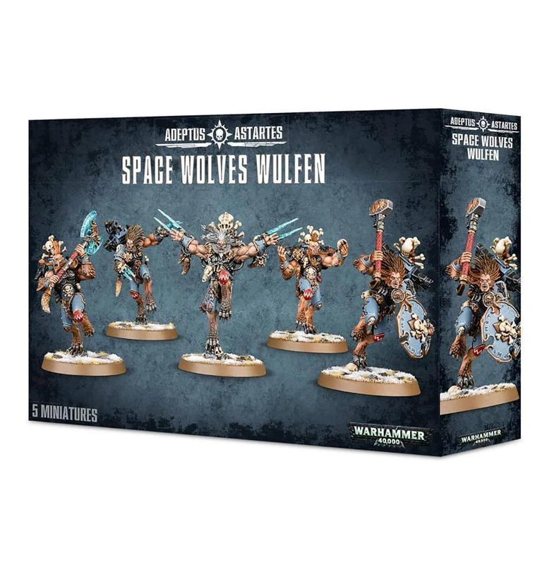 GAMES WORKSHOP 99120101140 ""Space Wolves Wulfen Plastic Kit