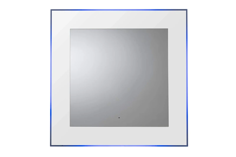 Croydex Oakley Colour Change Illuminated Mirror, Glass with Hang 'N' Lock - Image 1