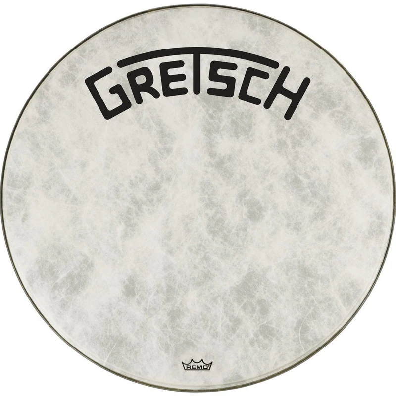 Gretsch Drumhead - Bass Drum Resonant Head - for Broadkaster - Fiberskyn - 20" - GRDHFS20B