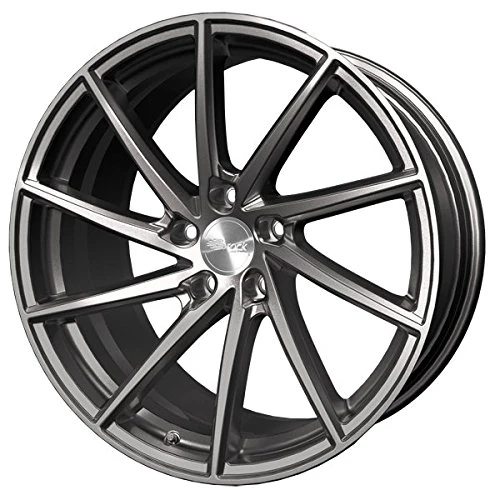 Brock B37 8 x 18 ET 50 Bolt Circle 5 x 112 Hub Centering 57.1 580080851, Dark-Sparkle Painted