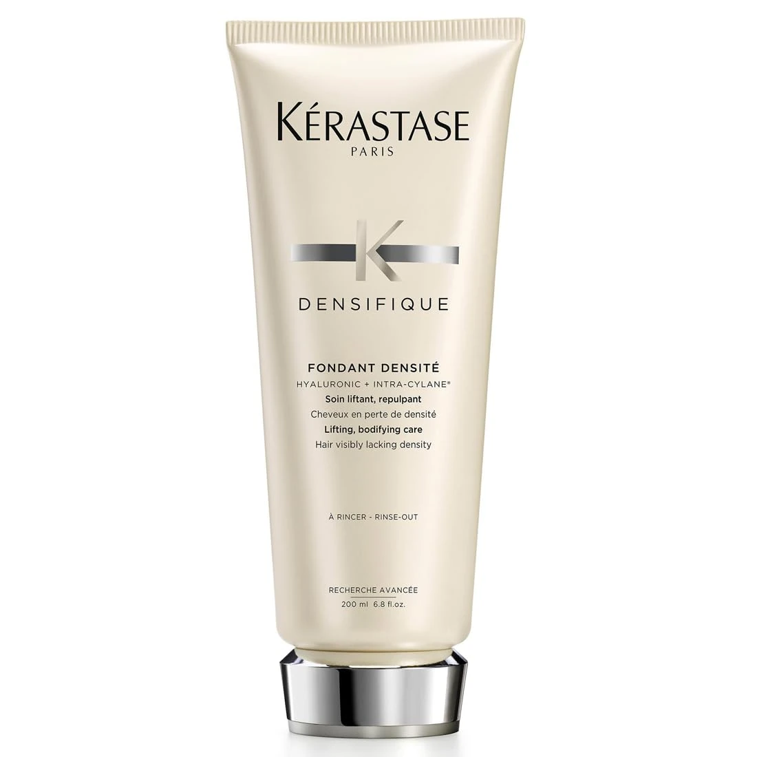 Kérastase Densifique Femme, Thickening & Volumising Conditioner, For Fine Hair, With Hyaluronic Acid, Gluco Peptide & Ceramides, Fondant Densité, 200ml