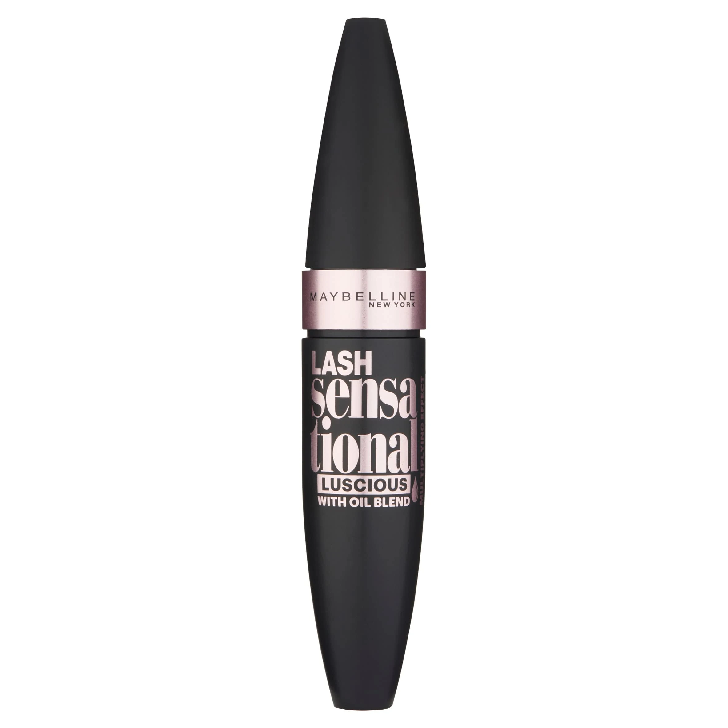 Maybelline Mascara, Lash Sensational Volumizing and Thickening Luscious Mascara, Very Black